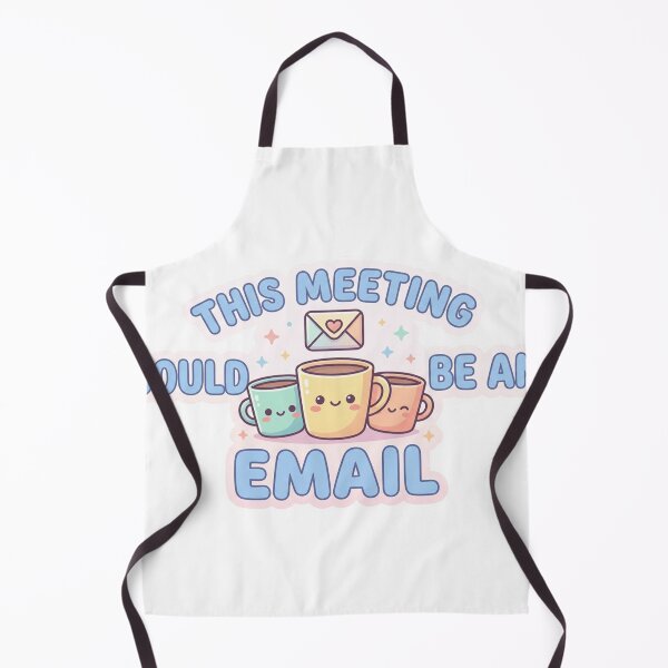 Item preview, This Meeting Could Be an Email – Cute Kawaii Work Meme Quote designed and sold by Dada-arts.