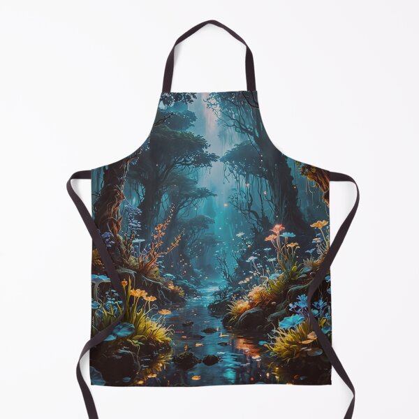 Artikelvorschau, Wandbild „Verzauberter Wald“, Magischer Waldmotiv-Druck, Märchenhafte Fantasy-Dekoration entworfen und verkauft von BeautifulVirtues.