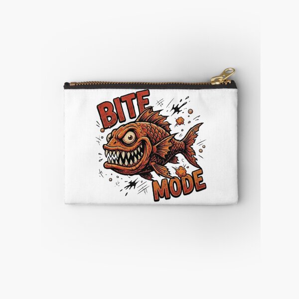 Item preview, Bite Mode Monster Fish T-Shirt designed and sold by veloraastudio.