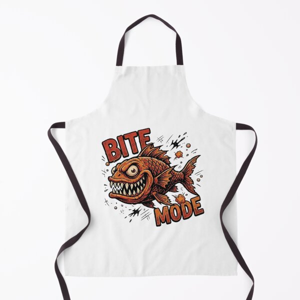 Item preview, Bite Mode Monster Fish T-Shirt designed and sold by veloraastudio.