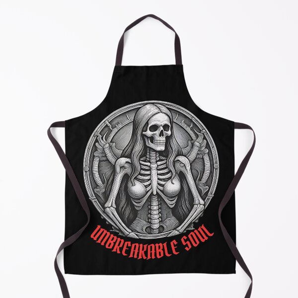 Item preview, Unbreakable Soul Gothic Skeleton Lady Motivation designed and sold by DarkOriginArts.