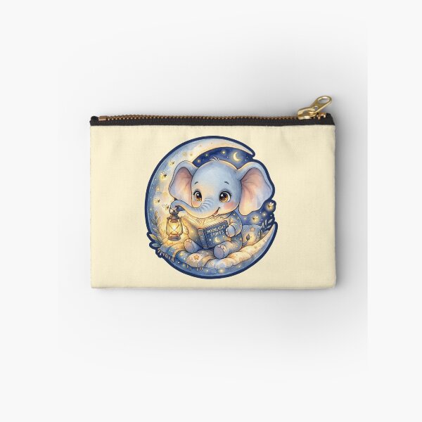 Item preview, Moonlight Stories Baby Elephant Dreamscape designed and sold by MythicCotton.