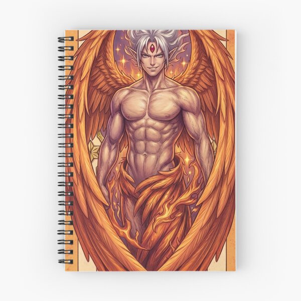 Aperçu de l'œuvre Élémentaire de feu Bara sexy créée et vendue par HunterxDesign.