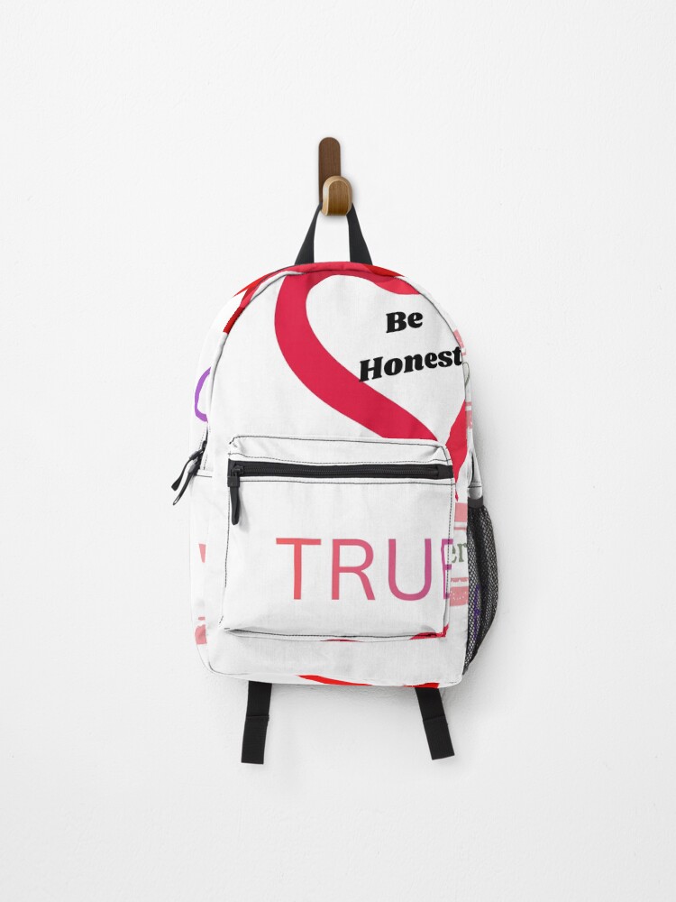 Thumbnail 1 of 3, Backpack, love forever designed and sold by ShaLogoStudio.