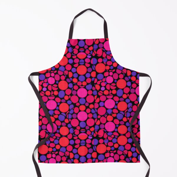Item preview, Neon Pink and Red Geometric Circle Mosaic designed and sold by Piotrek0001.