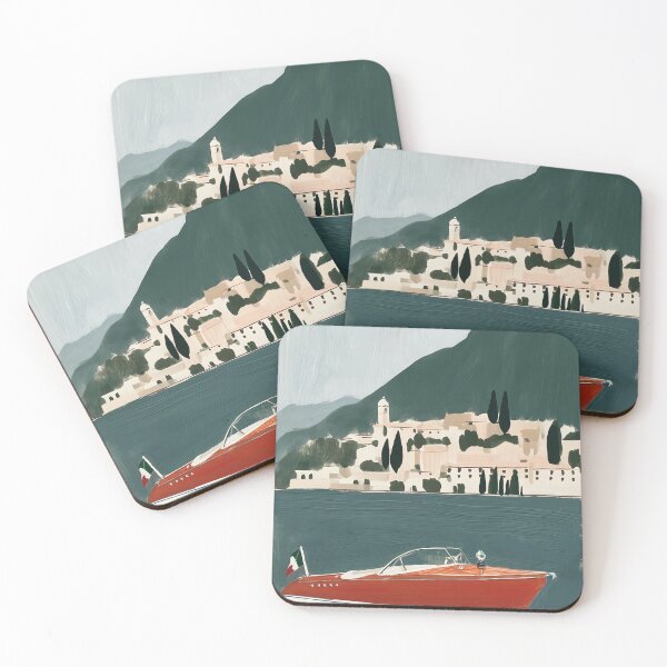 Item preview, Riva Speedboat Painting Mediterranean Wall Decor designed and sold by Maisonsucces.