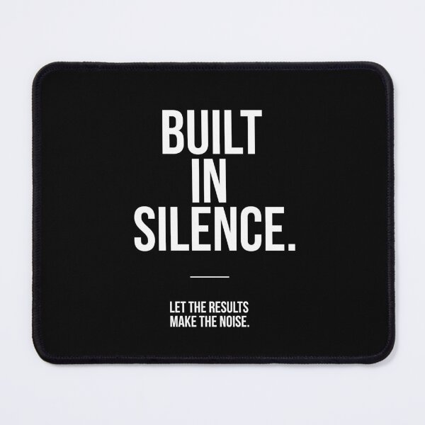 Item preview, built in silence designed and sold by antisozial.