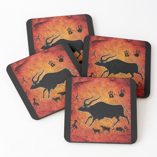 Item preview, Giant Antelope Cave Art designed and sold by ZunZunArt.