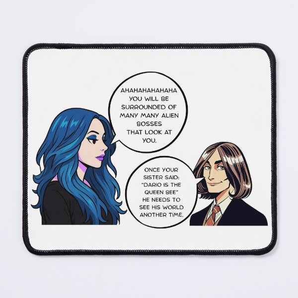 Item preview, A favor to the alien boss. designed and sold by di-Vera-Rosati.