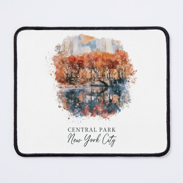 Item preview, A Travel Print of Central Park - New York designed and sold by StudioRedKoala.