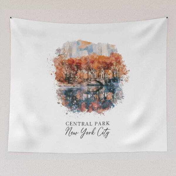 Item preview, A Travel Print of Central Park - New York  designed and sold by StudioRedKoala.