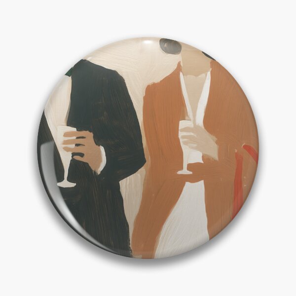 Item preview, Chic Parisian Couple with Champagne Painting designed and sold by Maisonsucces.