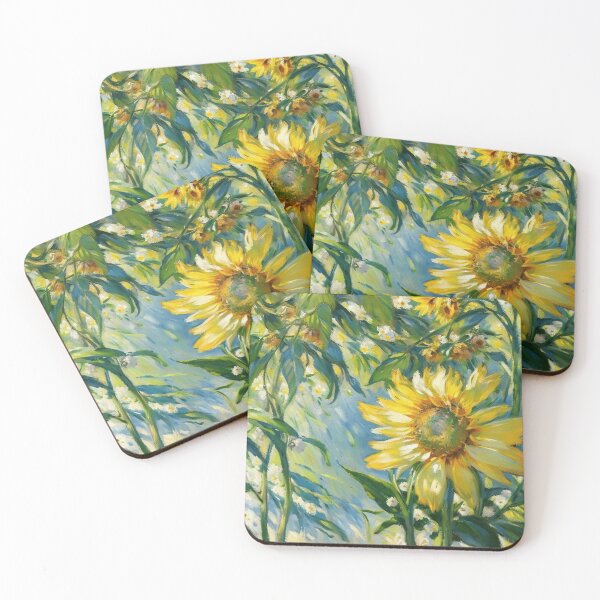 Item preview, sunflowers in summer light designed and sold by LomainTatiana8.