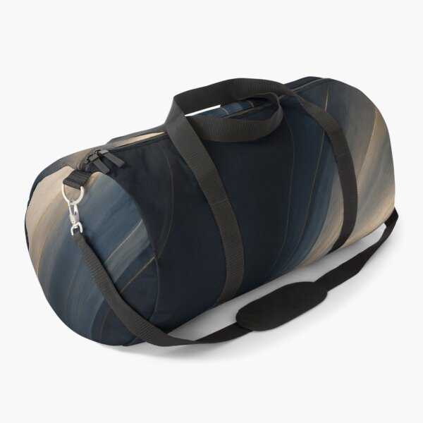 Item preview, Midnight Arc Flow – Navy Ivory Abstract designed and sold by Ombrya.