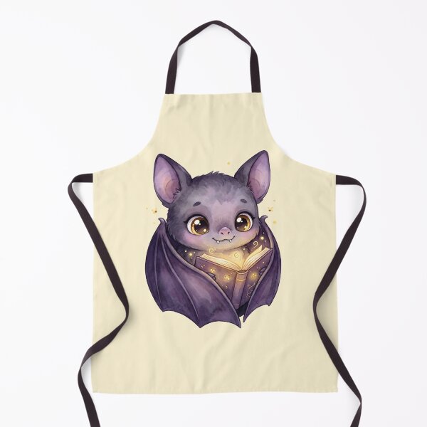 Item preview, Cute Magical Bat Reading Spellbook designed and sold by MythicCotton.