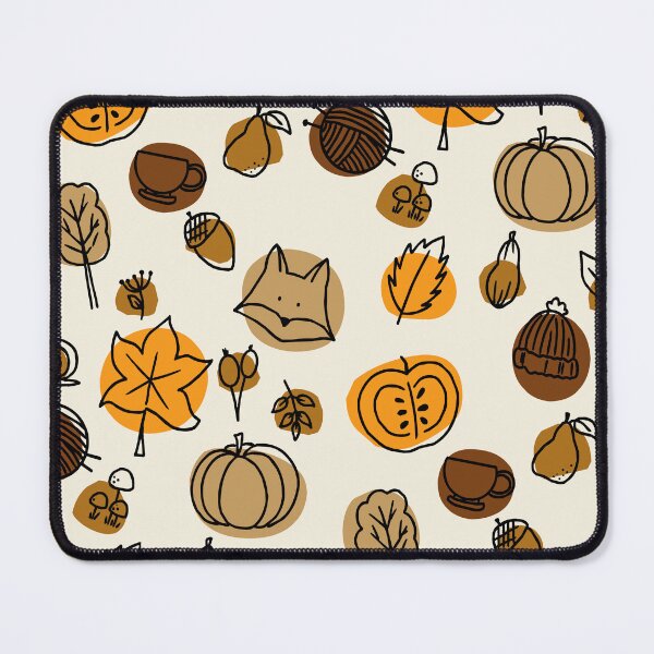 Item preview, Cosy Autumn Vibes Seamless Repeat Pattern — Fall Colourways 1A designed and sold by Claire_Brown.