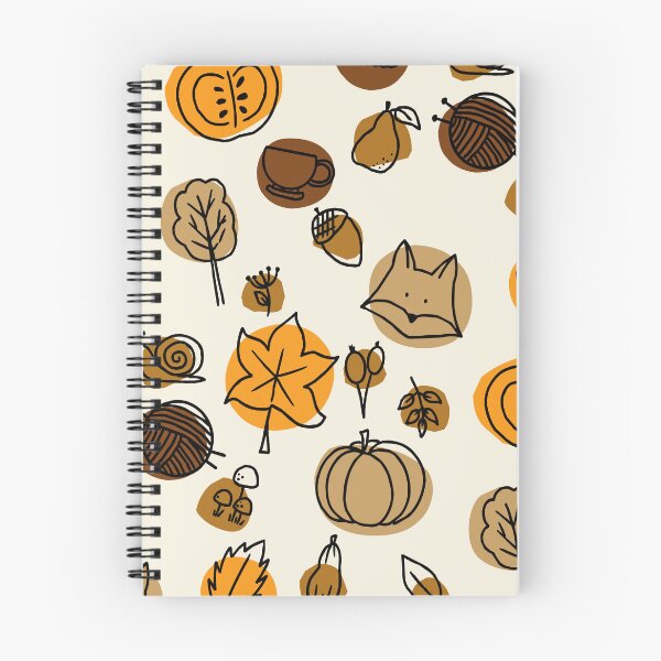 Item preview, Cosy Autumn Vibes Seamless Repeat Pattern — Fall Colourways 1A designed and sold by Claire_Brown.