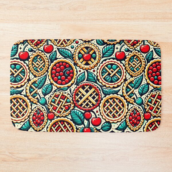 Item preview, Cherry Tart Medallion Pattern designed and sold by Apex Designs.