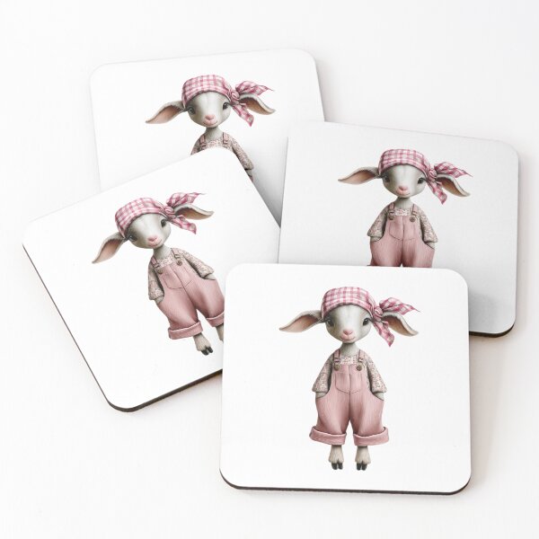 Artikelvorschau, Kawaii-Schaf im Cottagecore-Stil – Niedliche Lammillustration für Kinder und Babypartys entworfen und verkauft von illeN-Art-World.