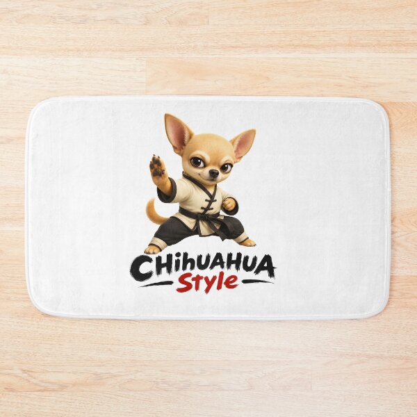 Item preview, Chihuahua Style Cute Karate Dog Cartoon designed and sold by Rightstudio1.