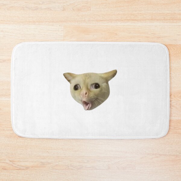 Item preview, Funny Crooked Face Grumpy Cat Meme 90s Grunge Design designed and sold by Mustangana.