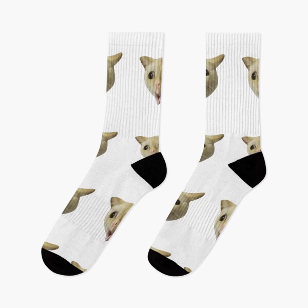 Item preview, Funny Crooked Face Grumpy Cat Meme 90s Grunge Design designed and sold by Mustangana.