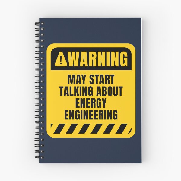 Item preview, Energy Engineering Warning Sign designed and sold by MaryAller.