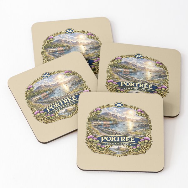 Item preview, Portree, Isle of Skye, Scotland designed and sold by Myra365Art.