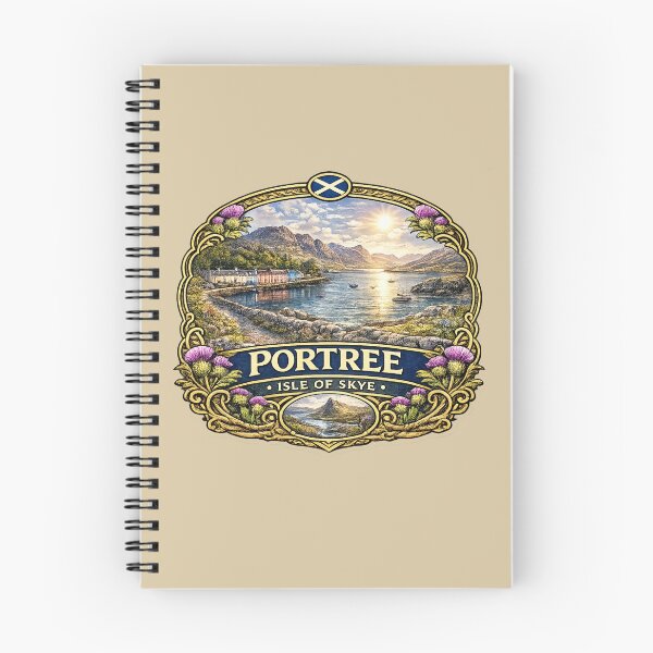 Item preview, Portree, Isle of Skye, Scotland designed and sold by Myra365Art.