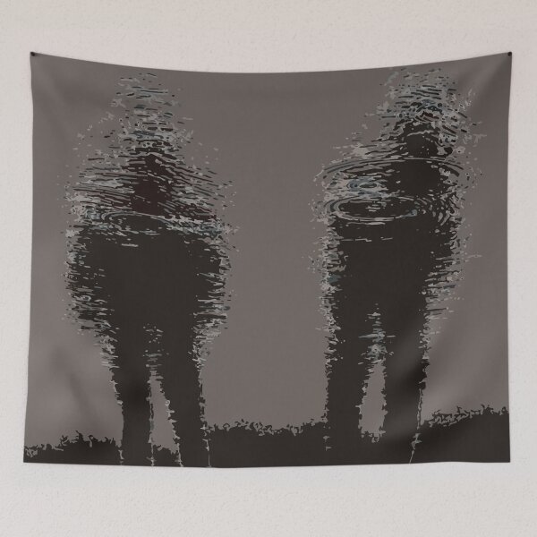 Item preview, DUO. PUDDLE ART. ABSTRACT. designed and sold by 5hertz.