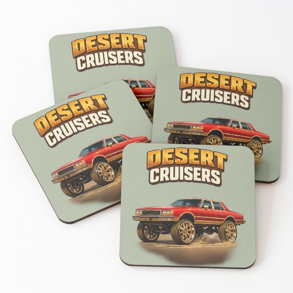Item preview, Desert Cruisers Lifted Lowrider Classic designed and sold by Retro Arabica.