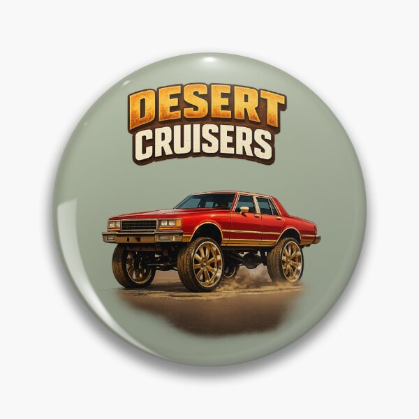 Item preview, Desert Cruisers Lifted Lowrider Classic designed and sold by Retro Arabica.