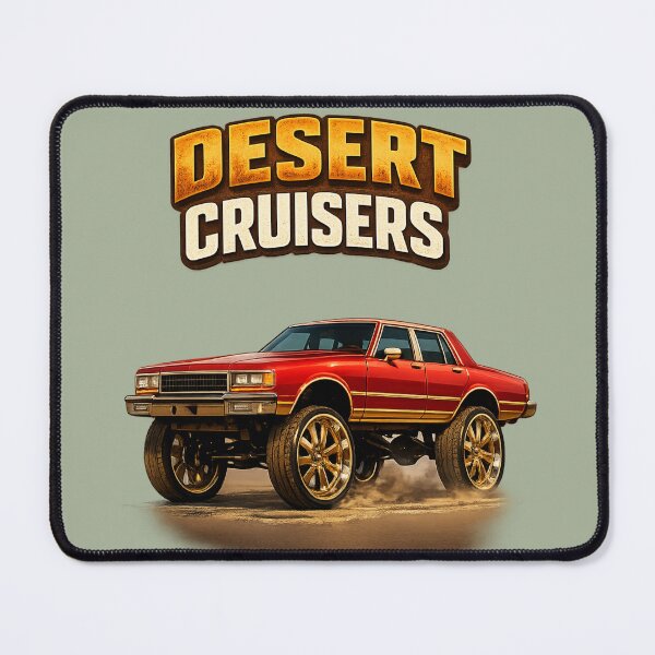Item preview, Desert Cruisers Lifted Lowrider Classic designed and sold by Retro Arabica.
