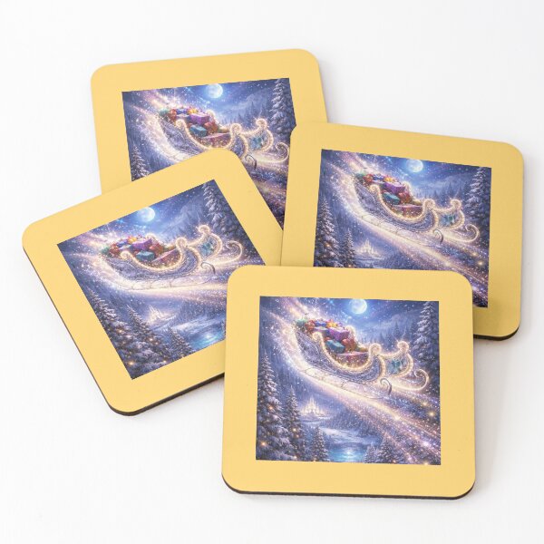 Item preview, The Magical Sleigh of Christmas Happiness. designed and sold by JoyNest = "The nest of joy".