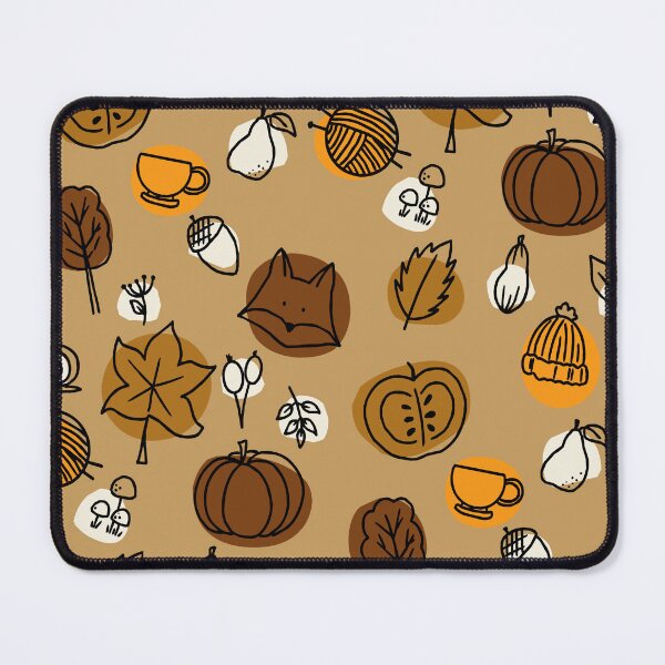 Item preview, Cosy Autumn Vibes Seamless Repeat Pattern — Fall Colourways 1B designed and sold by Claire_Brown.