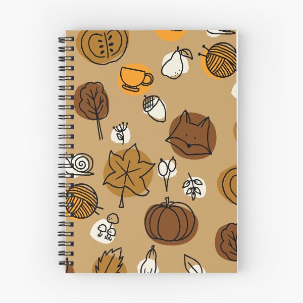Item preview, Cosy Autumn Vibes Seamless Repeat Pattern — Fall Colourways 1B designed and sold by Claire_Brown.