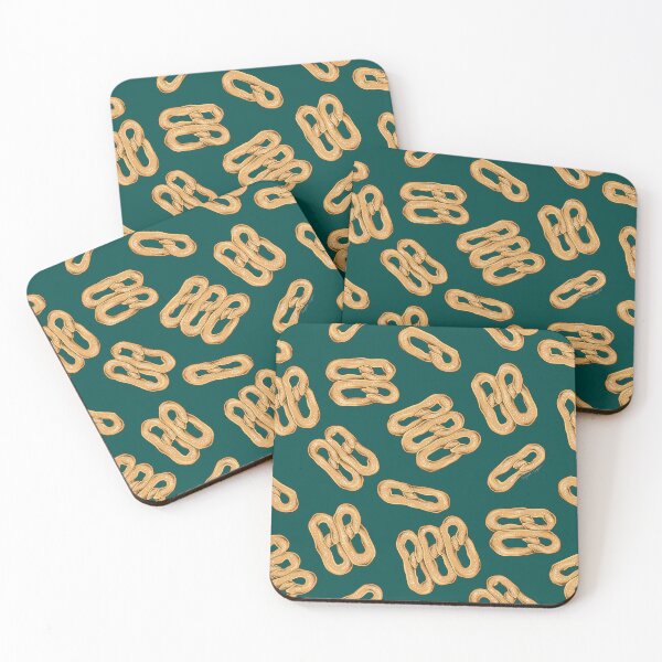 Item preview, Philly Soft Pretzels - Dark Green designed and sold by Elizabeth Weglein.
