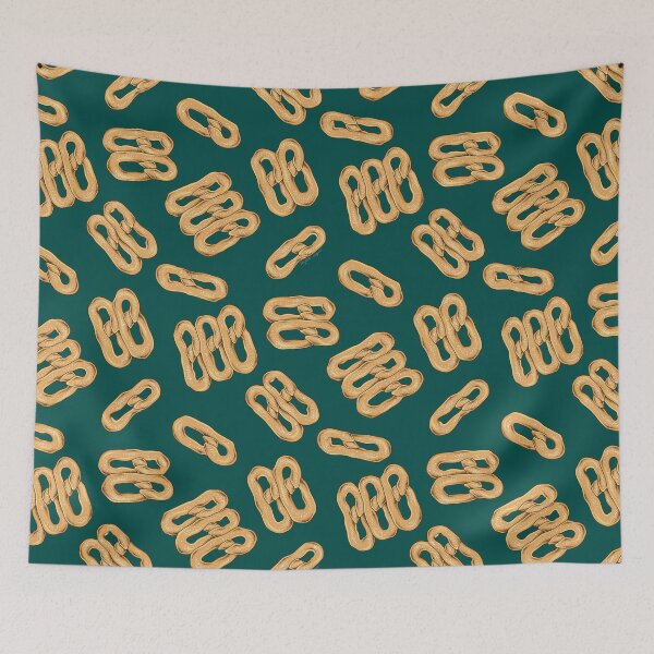 Item preview, Philly Soft Pretzels - Dark Green designed and sold by Elizabeth Weglein.