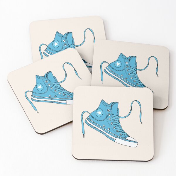 Item preview, Aqua high tops designed and sold by MickeyEdwards.