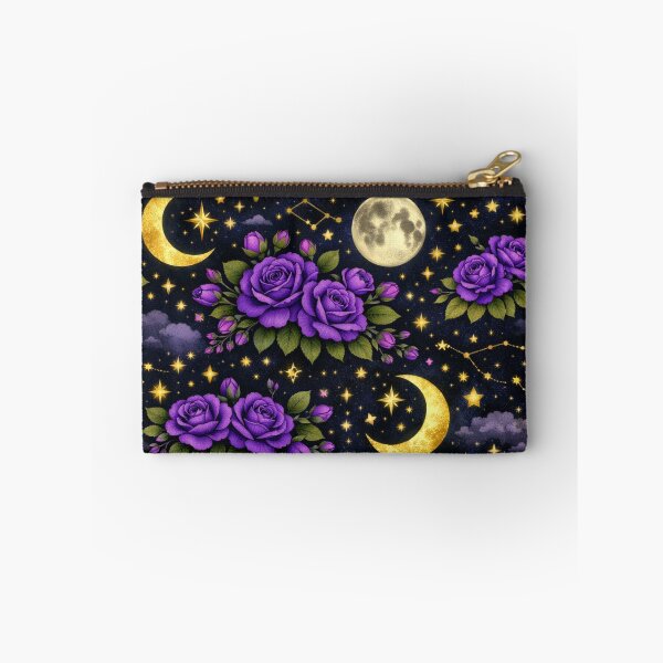 Item preview, Celestial Purple Rose pattern- Aesthetic floral pattern design  designed and sold by RiseFemmedom.
