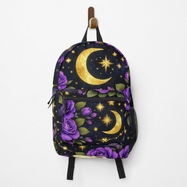 Item preview, Celestial Purple Rose pattern- Aesthetic floral pattern design  designed and sold by RiseFemmedom.