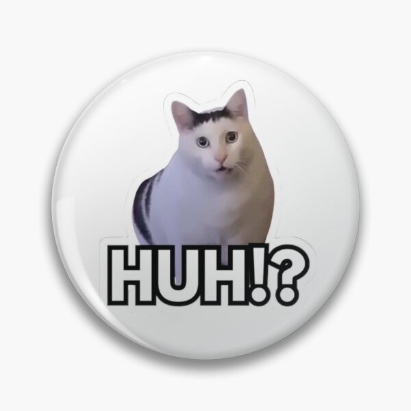 Item preview, Confused Cat Huh Face Design designed and sold by Mustangana.
