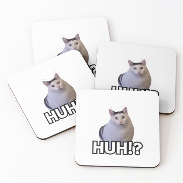 Item preview, Confused Cat Huh Face Design designed and sold by Mustangana.