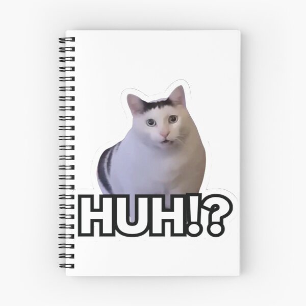 Item preview, Confused Cat Huh Face Design designed and sold by Mustangana.