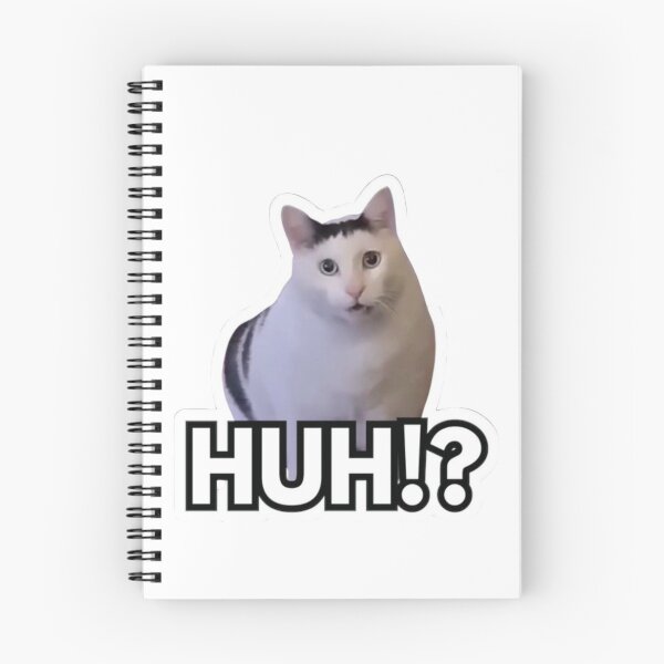 Item preview, Confused Cat Huh Face Design designed and sold by Mustangana.