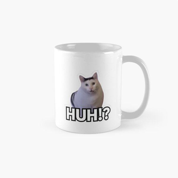 Item preview, Confused Cat Huh Face Design designed and sold by Mustangana.
