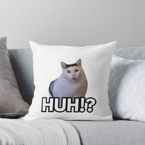 Item preview, Confused Cat Huh Face Design designed and sold by Mustangana.
