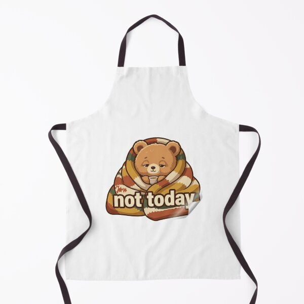 Item preview, Not Today Sticker | Lazy Cozy Mood designed and sold by CutePlix.