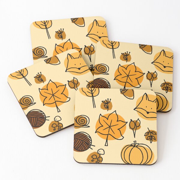 Item preview, Cosy Autumn Vibes Seamless Repeat Pattern — Fall Colourways 1D designed and sold by Claire_Brown.