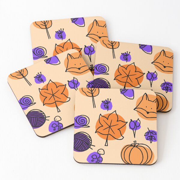 Item preview, Cosy Autumn Vibes Seamless Repeat Pattern — Fall Colourways 1E designed and sold by Claire_Brown.